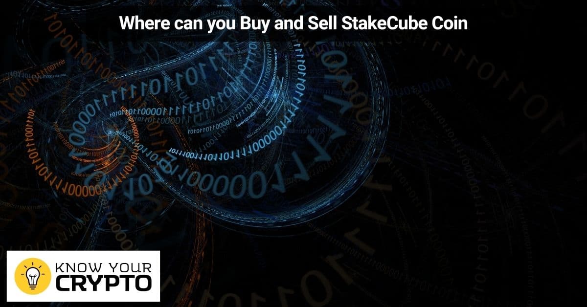 Where can you Buy and Sell StakeCube Coin