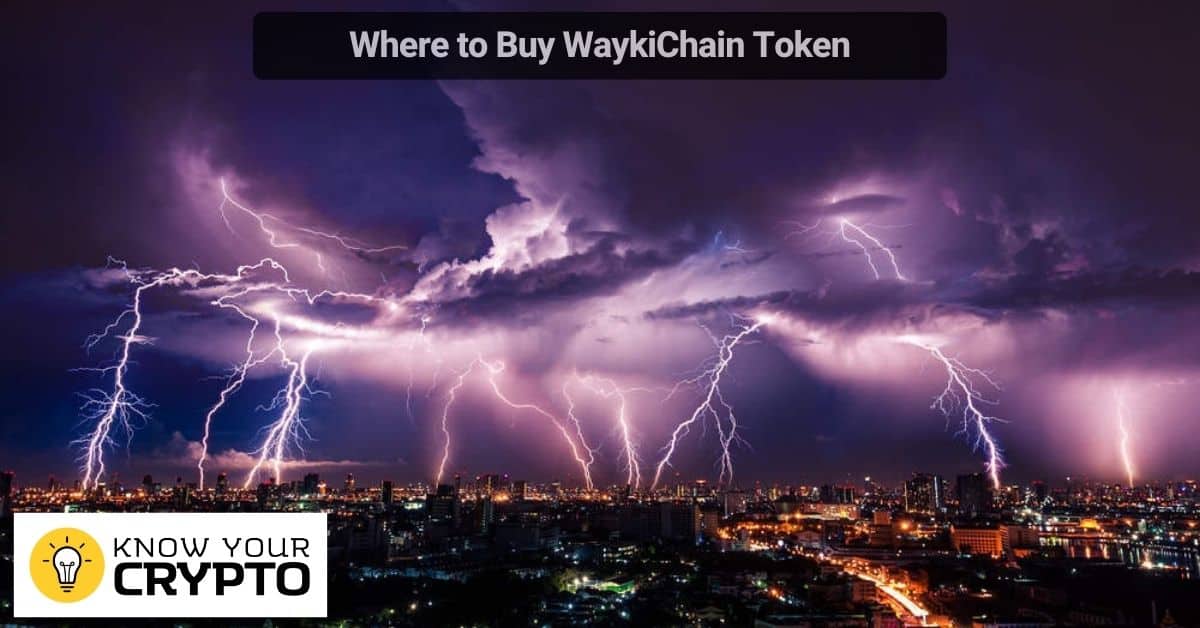 Where to Buy WaykiChain Token