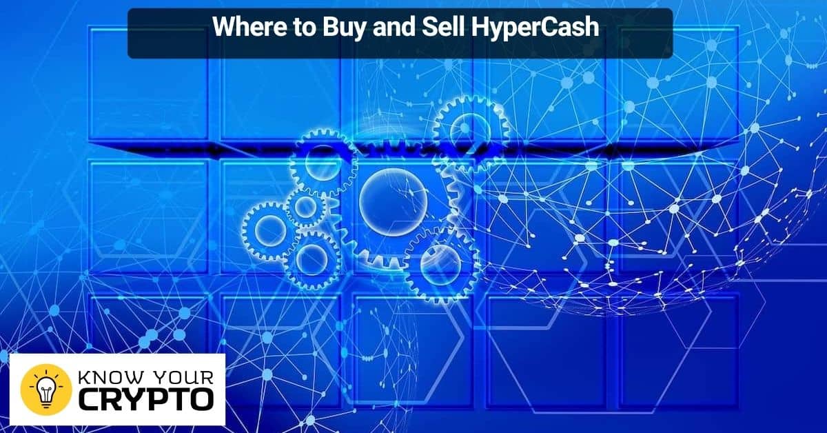 Where to Buy and Sell HyperCash